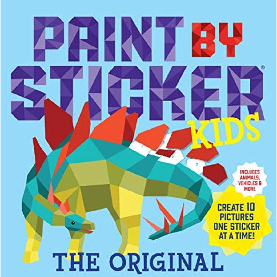 Arts & Crafts Workman | Paint By Sticker Book