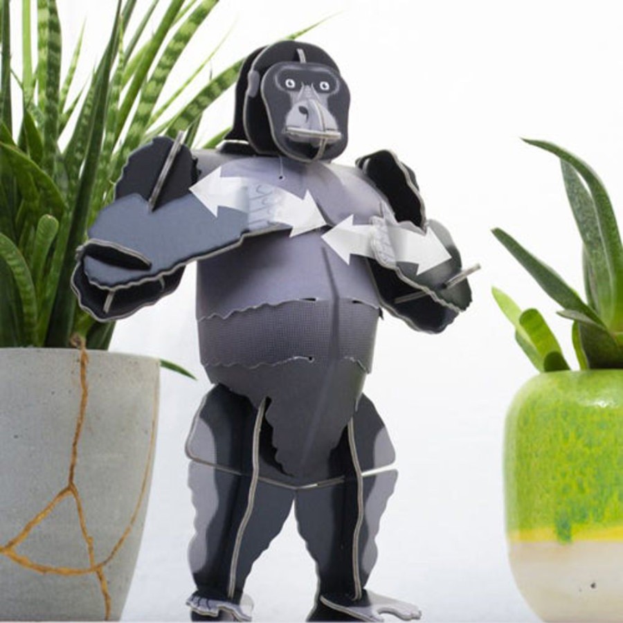 Arts & Crafts Paper Engine | Mountain Gorilla Moving Model