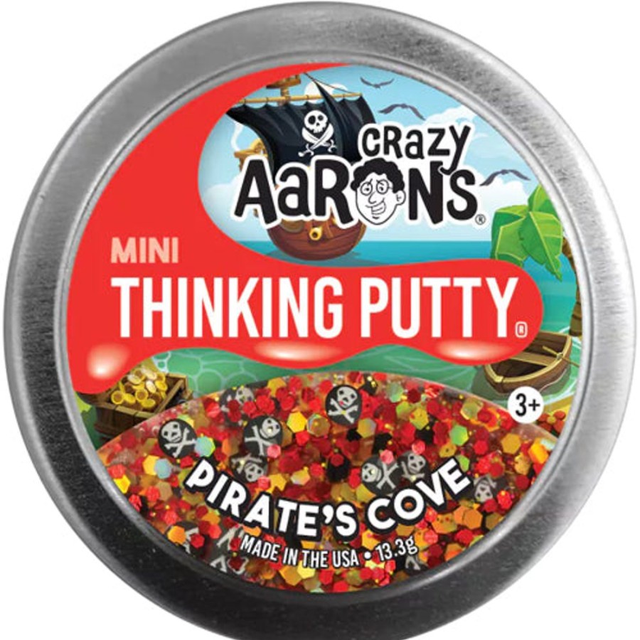 Toys & Games Crazy Aaron | Crazy Aaron'S Thinking Putty - Pirate'S Cove Mini Tin