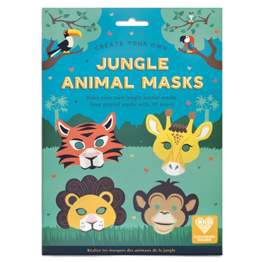 Arts & Crafts Clockwork Soldier | Jungle Animal Masks