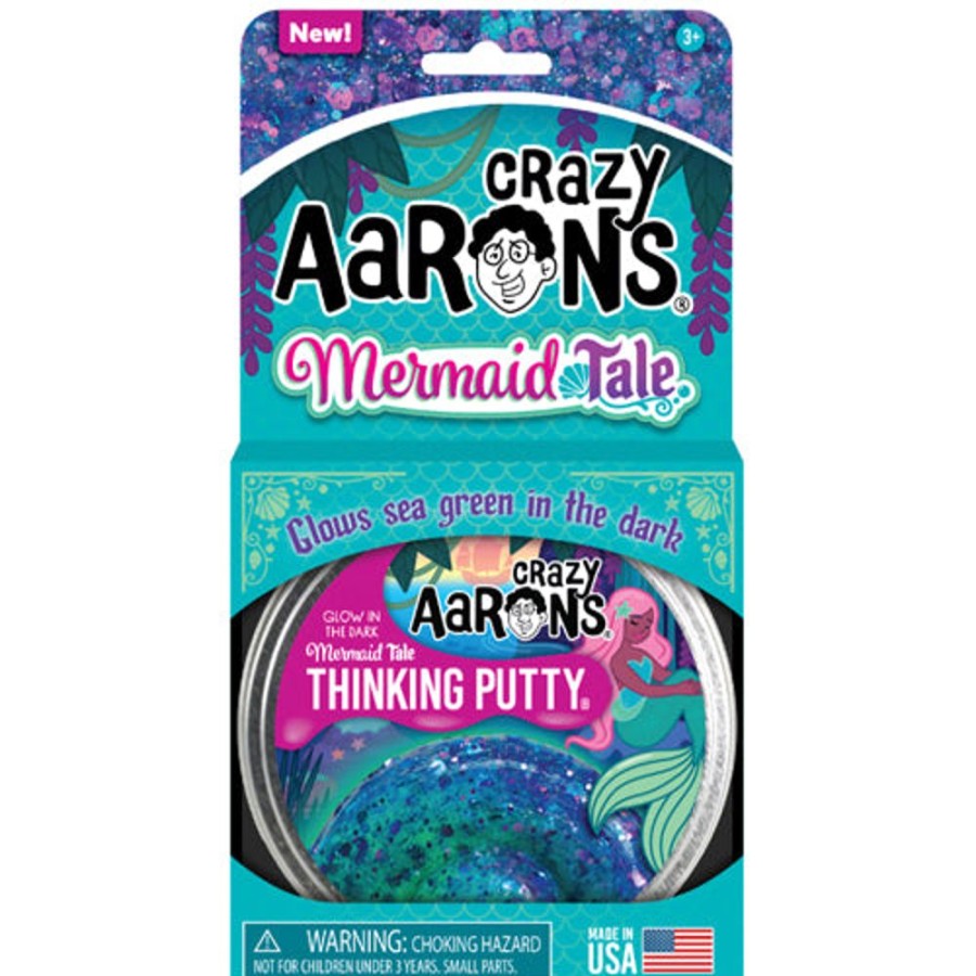 Toys & Games Crazy Aaron | Crazy Aaron'S Thinking Putty - Mermaid Tale