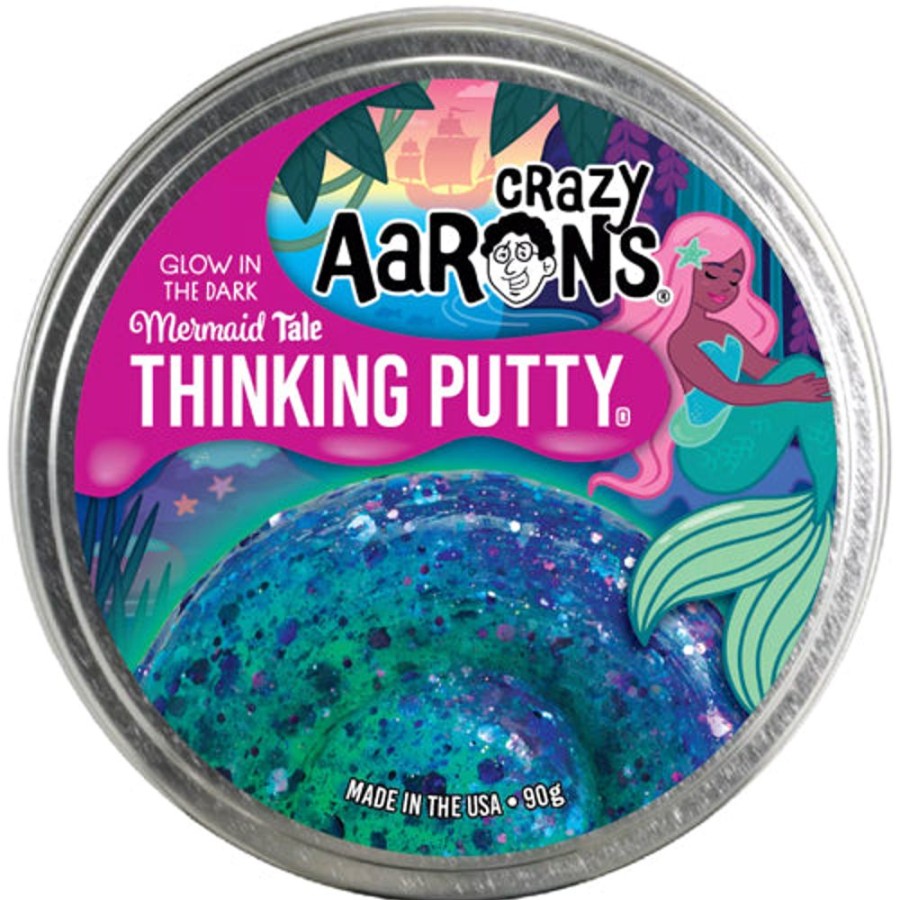 Toys & Games Crazy Aaron | Crazy Aaron'S Thinking Putty - Mermaid Tale