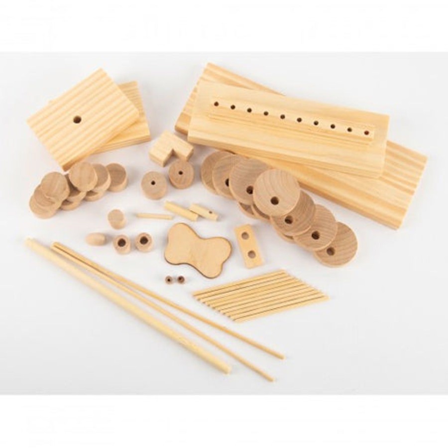 Educational Toys Timberkits | Wooden Caterpillar Model