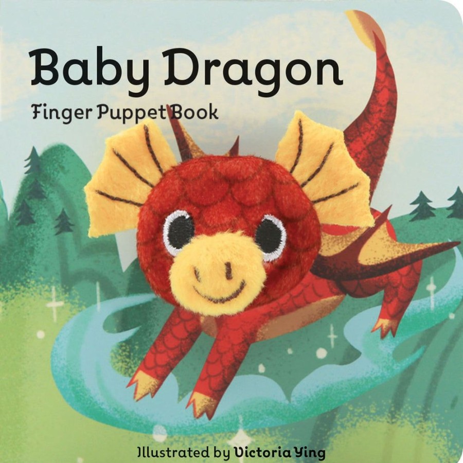 Educational Toys Chronicle | Baby Dragon Finger Puppet Book