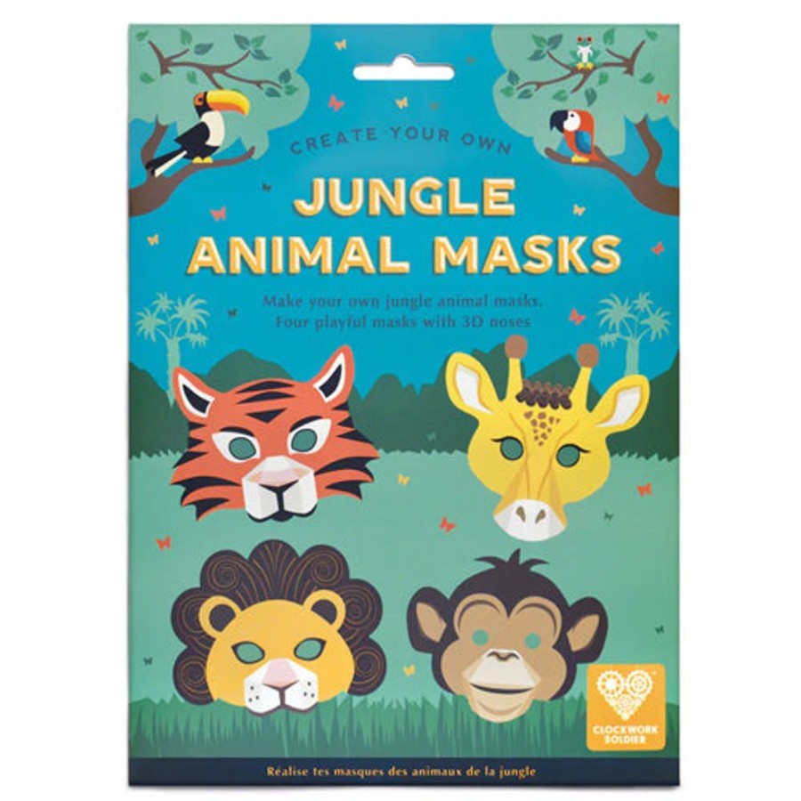 Toys & Games Clockwork Soldier | Jungle Animal Masks