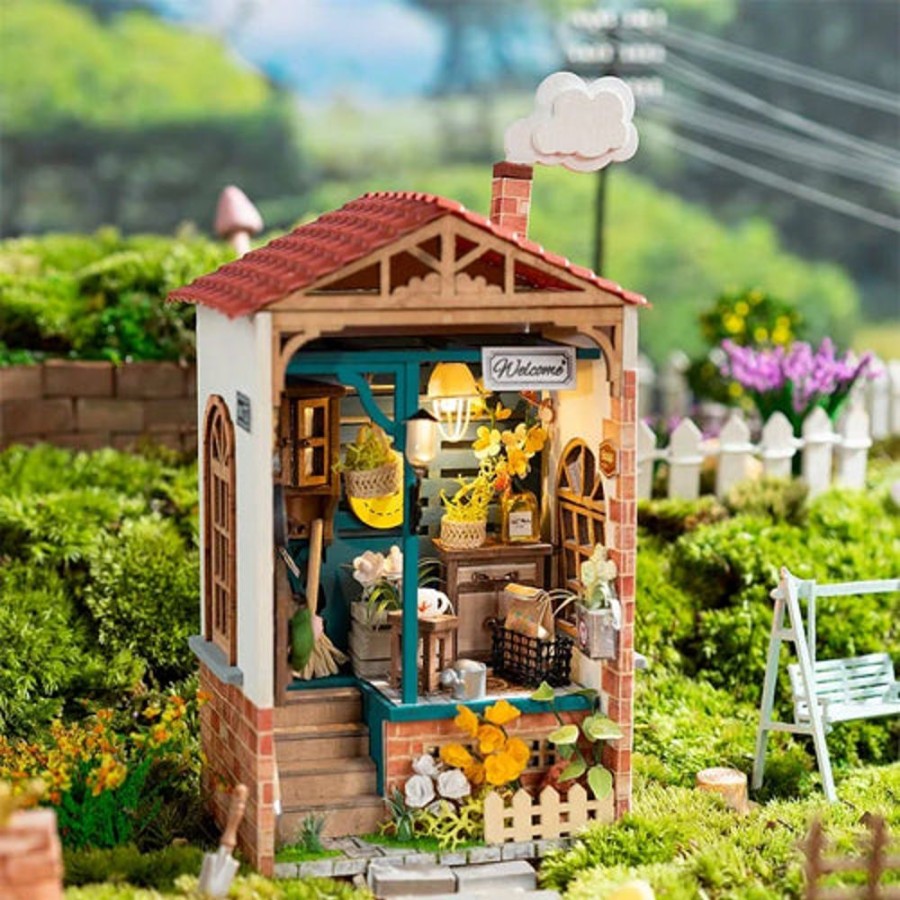 Arts & Crafts Robotime | Dream Yard Miniature House