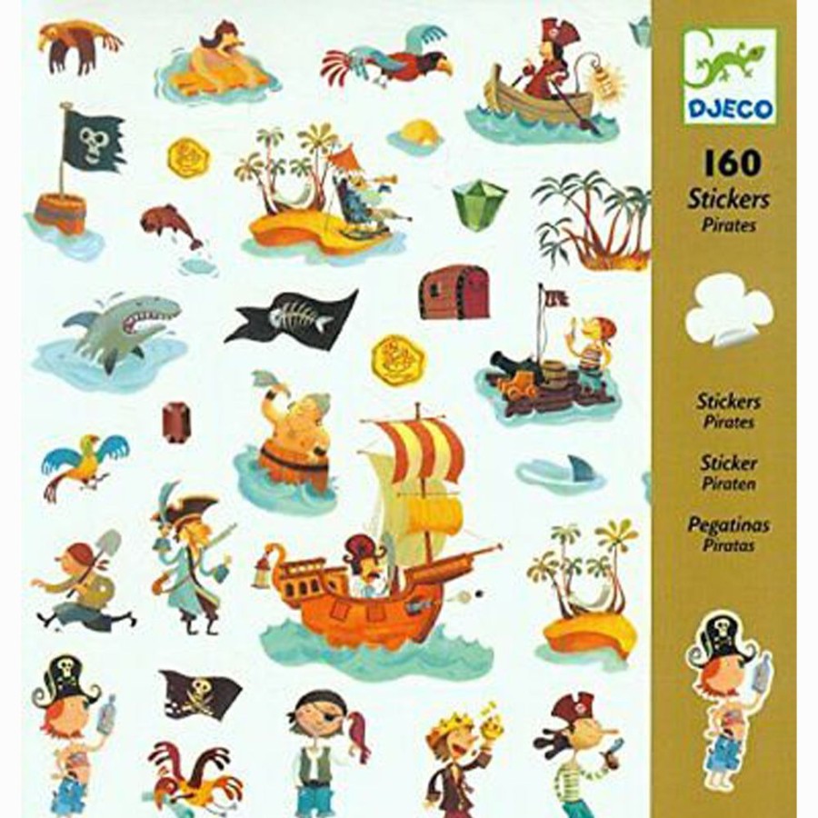 Toys & Games Djeco | Pirate Stickers